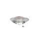 One Light Decorative Ribbed Ceiling Fan Light Kit