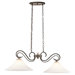 Claridge Court 2 Light Kitchen Island Pendant