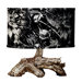 DuBois One Light Accent Table Lamp in Antique Silver