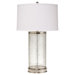 Herringbone 1 Light Portable Table Lamp