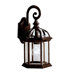 New Street Outdoor  Wall Lantern in Tannery Bronze