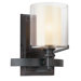 Arcadia  Bath Wall Sconce in French Iron