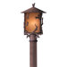 Cheyenne  Post Lantern in Hickory