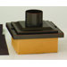 Pier Mount Cal Square Post Lighting Accessories