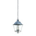 Montgomery  Hanging Lantern with Metal Top