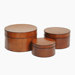 Barrister's Round Nested Boxes (Set of 3)