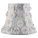 Petal Flower Chandelier Shade in White