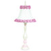 Lotus Large Table Lamp with Ring of Roses Shade