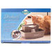Drinkwell Rectangle Multi-Tier Fountain Dog Feeder in Gray - 100 oz.