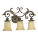 Barcelona  Vanity Light in Mystic Silver