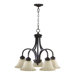 Hathaway  Nook Chandelier in Toasted Sienna