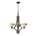 Hemisphere  Chandelier in Old World