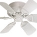 30" Medallion 6 Blade Patio Ceiling Fan
