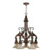 Madeleine  Nook Chandelier in Corsican Gold