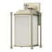 Shoreham Wall Lantern in Satin Nickel