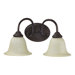 Spencer  Vanity Light in Toasted Sienna