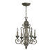 Summerset  Chandelier in Mystic Silver