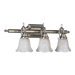  Vanity Light in Satin Nickel