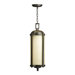 Silo One Light Outdoor Pendant in Oiled Bronze