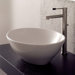 Ovo Above Counter Bathroom Sink in White