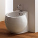 Planet Floor Mounted Bidet in White