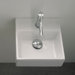 Teorema 30 Wall Mounted or Above Counter Bathroom Sink in White