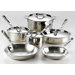 Copper-Core 5-Ply 10-Piece Cookware Set