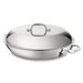 Stainless 4-Qt. Aluminum Core Round Braiser with Lid