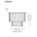 Skirt - Single Fabric Ceiling Light