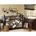 Animal Safari Collection 9pc Crib Bedding Set 