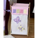 Butterfly Pink and Purple Collection Laundry Hamper 
