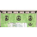Peace Green Collection Window Valance 