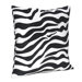 Zebra Lime Collection Decorative Pillow 