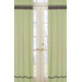Hotel Green and Brown Collection Window Panels 