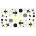 Bumble Bee Wall Decals Sheets (Set of 4)
