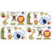 Jungle Time Collection Wall Decal Stickers 