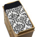 Isabella Black and White Collection Changing Pad Cover 