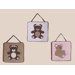 Teddy Bear Pink Wall Hangings