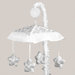 Diamond Gray and White Collection Musical Mobile 
