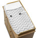 Black and Gray Zig Zag Changing Pad Cover