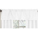 White Diamond Window Valance