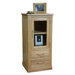 Mobel Oak Hi-Fi Cabinet
