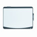 Dry-Erase Marker Board, Foam, 23 1/2 x 17 1/2, Black/White, Black Frame