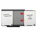 Conference System, W/Portable Panels, 43-2/3"x61-2/3"x4-1/3"