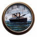 Titanic's Last Day Wall Clock in Distressed Antique Bronze