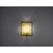 FN2 Wall Sconce with Raw Glass Panel and Full Side Diffuser