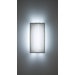 FNTall Wall Sconce with Tessellated Patterned Glass and Full Side Diffuser
