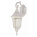 Outdoor  Wall Lantern with Crackle Glass Shade