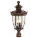 Outdoor 25.25"  Post Lantern in Patina