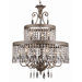9 Light Chandelier with Crystal
